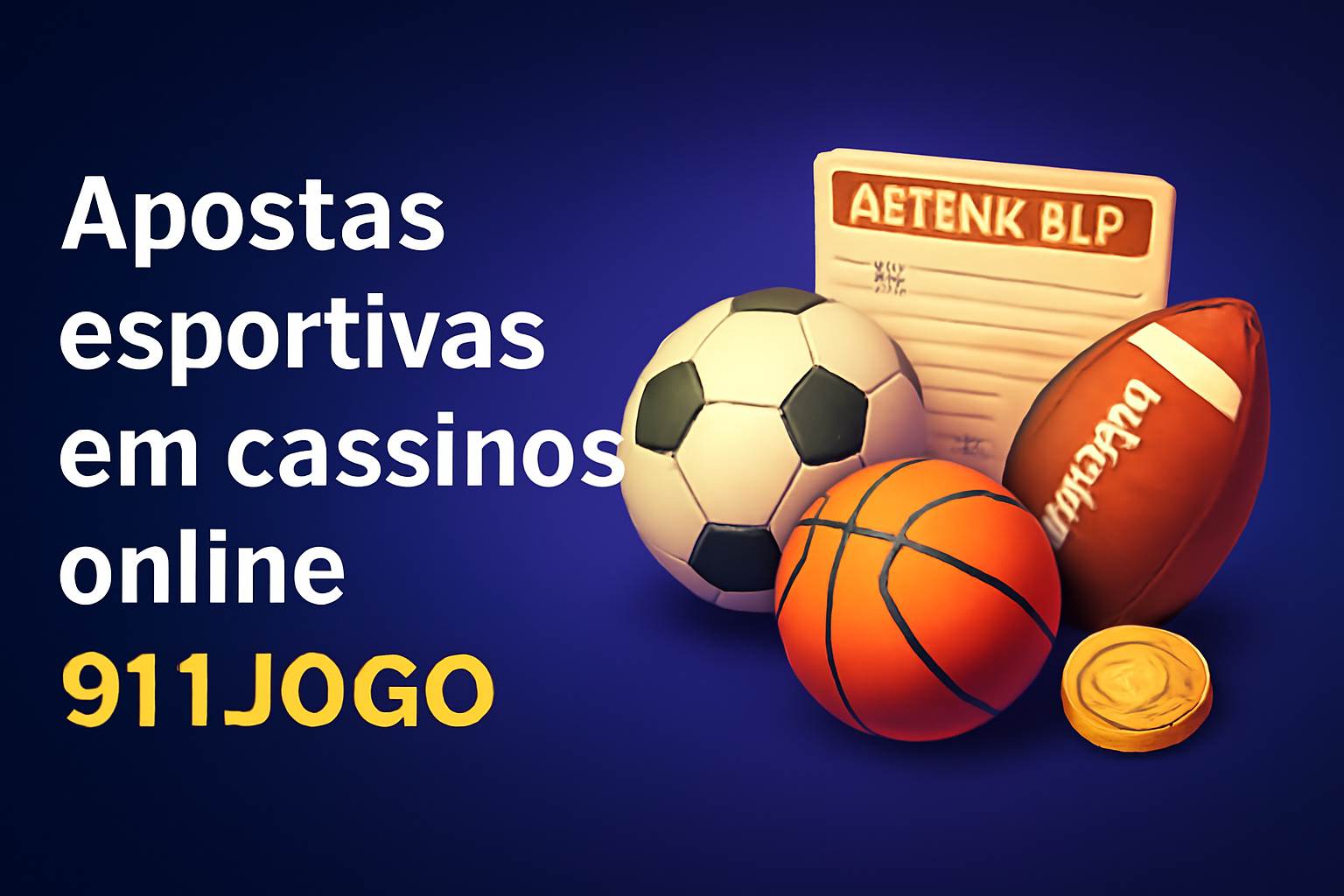 Aposte em apostas esportivas no cassino online 911JOGO