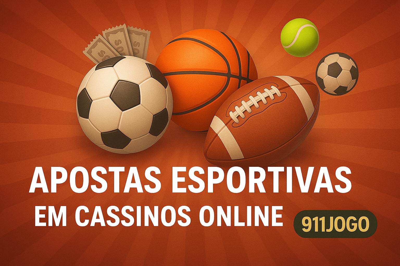 Apostas esportivas no cassino online 911JOGO 