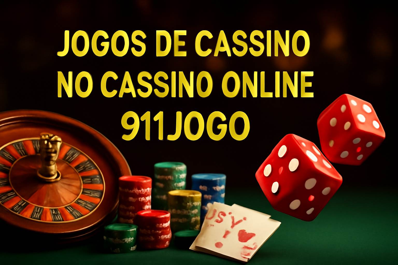 Jogos de cassino online inovadores e emocionantes na 911JOGO