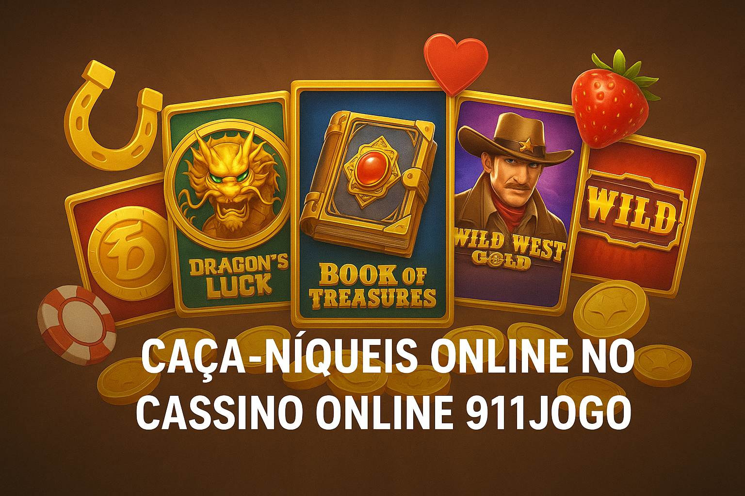 Explore o mundo das slot machines no 911JOGO Casino